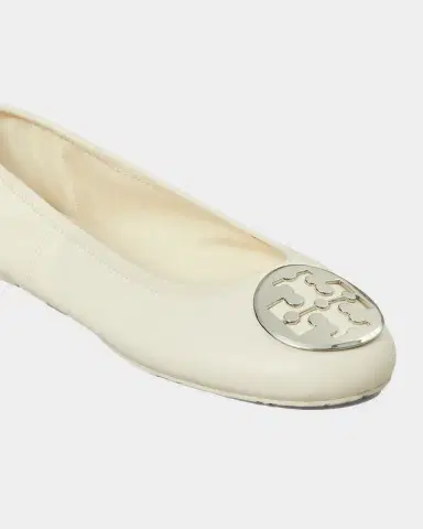 Tory Burch Reva Travel Leather Ballet Flats | Thumbnail 3 Tory Burch Reva Travel Leather Ballet Flats | Thumbnail 3