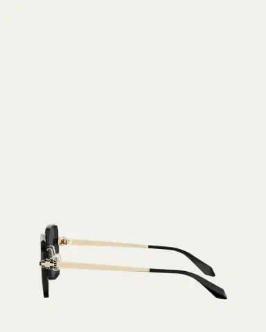 BVLGARI Serpenti Forever 58mm Square Sunglasses | Thumbnail 3 BVLGARI Serpenti Forever 58mm Square Sunglasses | Thumbnail 3