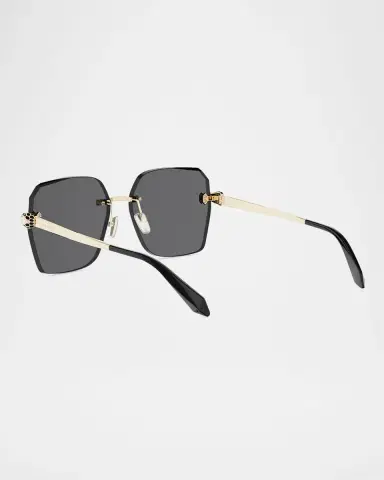 BVLGARI Serpenti Forever 58mm Square Sunglasses | Thumbnail 4 BVLGARI Serpenti Forever 58mm Square Sunglasses | Thumbnail 4