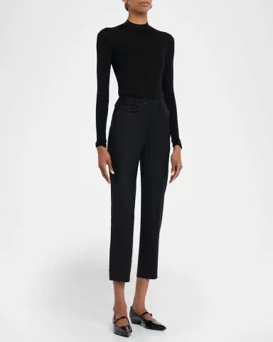 ANNA QUAN Juliette Slim-Straight Crop Pants | Thumbnail 6 ANNA QUAN Juliette Slim-Straight Crop Pants | Thumbnail 6