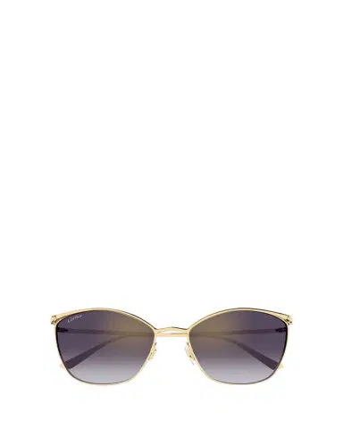 Cartier Panthère Cat-Eye Metal Sunglasses | Thumbnail 1