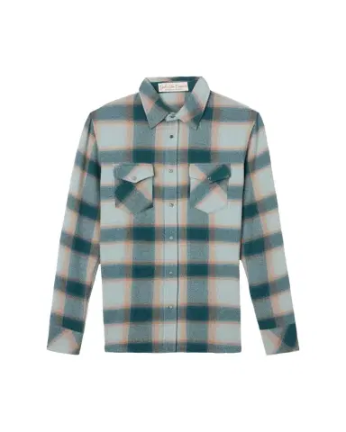 God’s True Cashmere Cashmere Plaid Two-Pocket Button-Down Shirt | Thumbnail 1 God’s True Cashmere Cashmere Plaid Two-Pocket Button-Down Shirt | Thumbnail 1