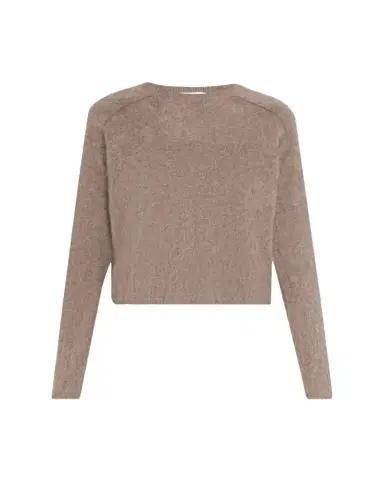 Lisa Yang Fride Short-Sleeved Mock-Neck Cashmere Sweater | Thumbnail 1