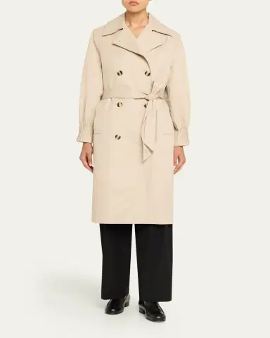 OFFICINE GÉNÉRALE Beatrice Trench Coat | Thumbnail 2 OFFICINE GÉNÉRALE Beatrice Trench Coat | Thumbnail 2