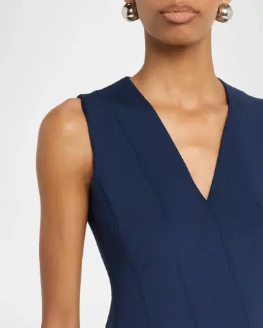 Akris Techno Neoprene Fit-and-Flare Dress | Thumbnail 16 Akris Techno Neoprene Fit-and-Flare Dress | Thumbnail 16