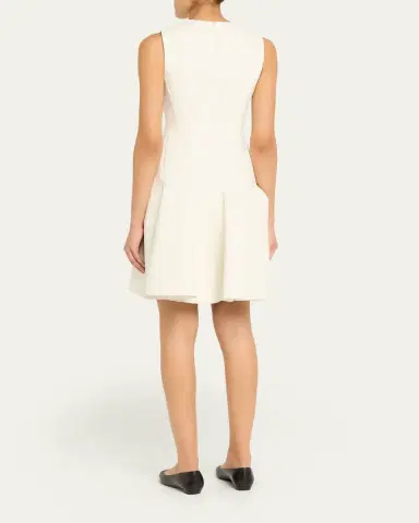 Akris Techno Neoprene Fit-and-Flare Dress | Thumbnail 3 Akris Techno Neoprene Fit-and-Flare Dress | Thumbnail 3
