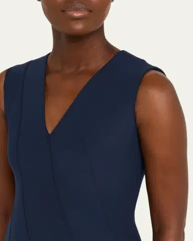 Akris Techno Neoprene Fit-and-Flare Dress | Thumbnail 9 Akris Techno Neoprene Fit-and-Flare Dress | Thumbnail 9