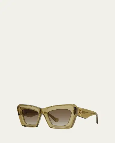 Loewe Anagram 52mm Butterfly Sunglasses | Thumbnail 2 Loewe Anagram 52mm Butterfly Sunglasses | Thumbnail 2