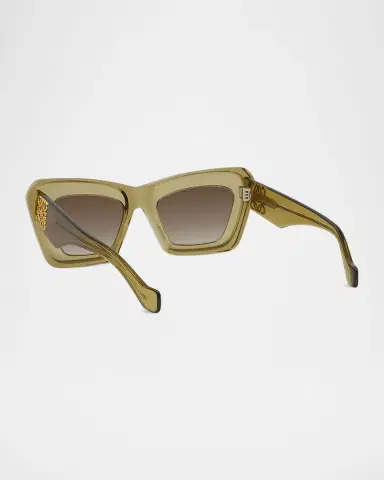 Loewe Anagram 52mm Butterfly Sunglasses | Thumbnail 4 Loewe Anagram 52mm Butterfly Sunglasses | Thumbnail 4