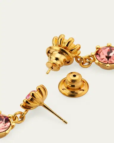 Oscar de la Renta Crystal Prong Drop Earrings | Thumbnail 4