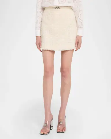 Versace Tweed Medusa '95 Mini Skirt | Thumbnail 8 Versace Tweed Medusa '95 Mini Skirt | Thumbnail 8