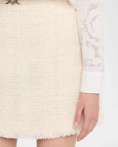 Versace Tweed Medusa '95 Mini Skirt | Thumbnail 9 Versace Tweed Medusa '95 Mini Skirt | Thumbnail 9
