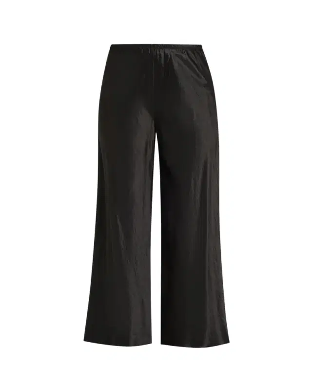 Bias-Cut Satin Trousers