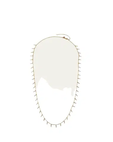 Sydney Evan 14K Gold & Diamond Large Fringe Necklace | Thumbnail 1