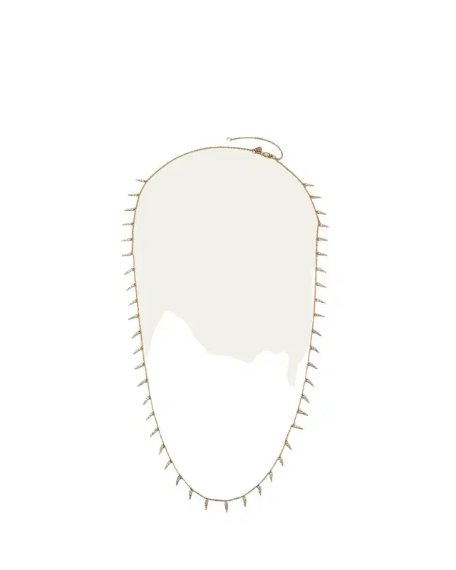 Sydney Evan 14K Gold & Diamond Large Fringe Necklace