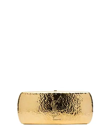 Saint Laurent Cassandre Martele YSL Clutch Bag in Hammered Metal | Thumbnail 1 Saint Laurent Cassandre Martele YSL Clutch Bag in Hammered Metal | Thumbnail 1