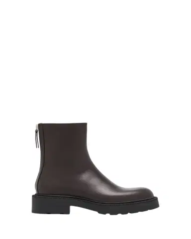 The Row Nobilis Leather Ankle Booties | Thumbnail 1