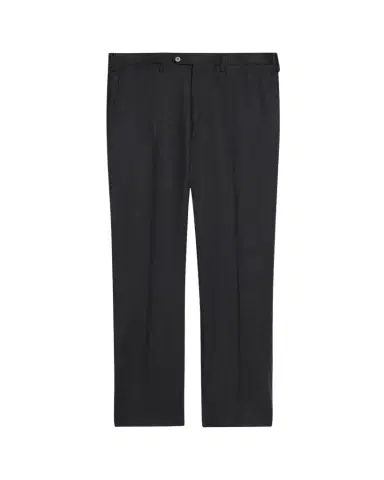 Kiton Men's Wool and Cashmere Flat-Front Pants | Thumbnail 1 Kiton Men's Wool and Cashmere Flat-Front Pants | Thumbnail 1