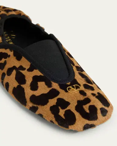 Valentino Garavani Men's Rythmika Calf Hair Loafers | Thumbnail 5