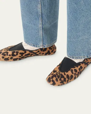 Valentino Garavani Men's Rythmika Calf Hair Loafers | Thumbnail 6