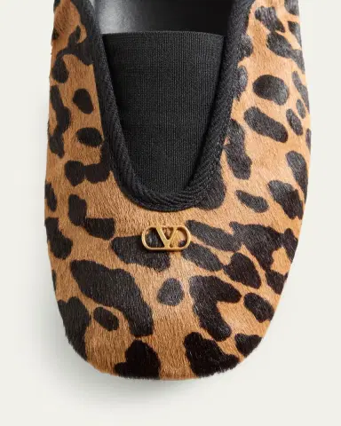 Valentino Garavani Men's Rythmika Calf Hair Loafers | Thumbnail 8