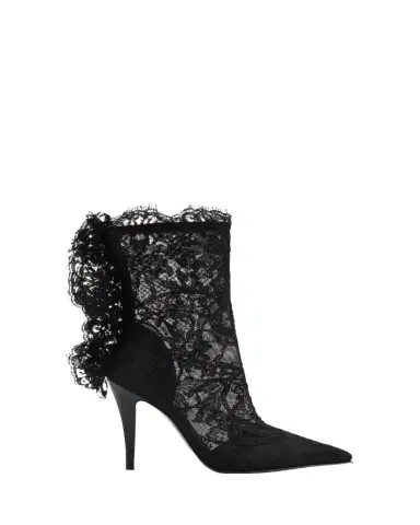 Alexander McQueen Heron Lace Ankle Boots | Thumbnail 1 Alexander McQueen Heron Lace Ankle Boots | Thumbnail 1