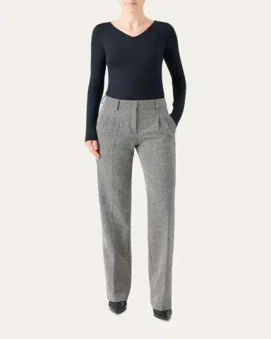 Akris V-Neck Jersey Long-Sleeve T-Shirt | Thumbnail 2 Akris V-Neck Jersey Long-Sleeve T-Shirt | Thumbnail 2