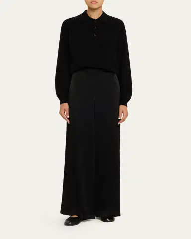 Ungaro Kai Wide-Leg Satin Pants | Thumbnail 2 Ungaro Kai Wide-Leg Satin Pants | Thumbnail 2