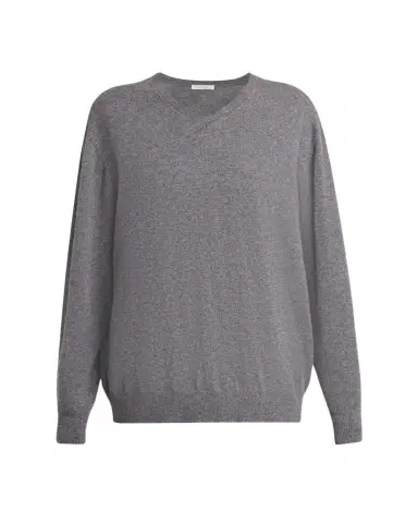 The Row Ligeia V-Neck Cashmere Sweater | Thumbnail 1 The Row Ligeia V-Neck Cashmere Sweater | Thumbnail 1