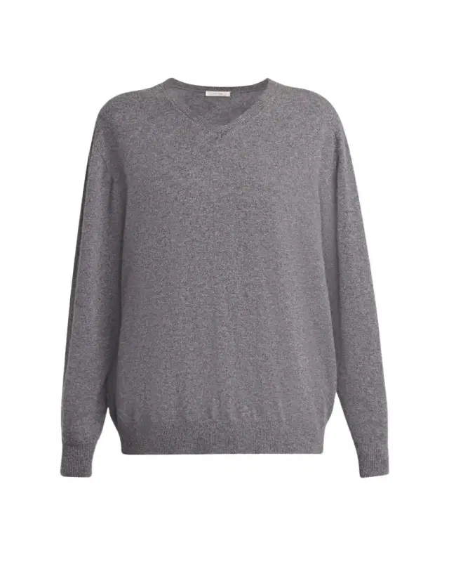 THE ROW Ligeia V-Neck Cashmere Sweater
