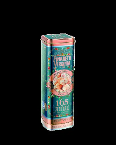 Amaretti Virginia Soft Amaretti Cookies in Gift Tube, 7 oz. - 165th Anniversary Edition | Thumbnail 2 Amaretti Virginia Soft Amaretti Cookies in Gift Tube, 7 oz. - 165th Anniversary Edition | Thumbnail 2