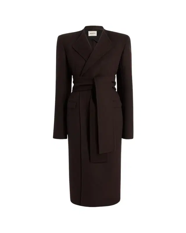 Jelson Double-Face Wool Wrap Coat