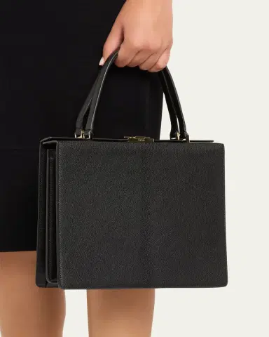 Tom Ford Jean Top-Handle Bag in Supple Grain Leather | Thumbnail 2 Tom Ford Jean Top-Handle Bag in Supple Grain Leather | Thumbnail 2