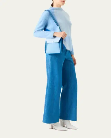 Akris Sunbeam Cloud Cashmere Crewneck Sweater | Thumbnail 2 Akris Sunbeam Cloud Cashmere Crewneck Sweater | Thumbnail 2