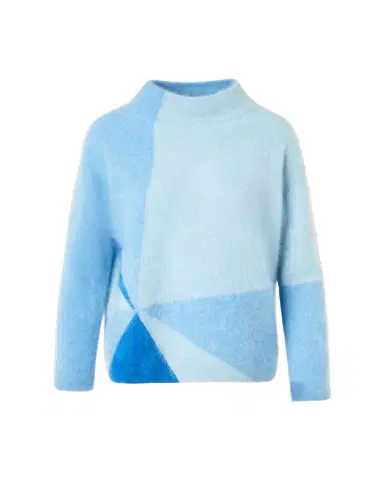 Akris Sunbeam Cloud Cashmere Crewneck Sweater | Thumbnail 1 Akris Sunbeam Cloud Cashmere Crewneck Sweater | Thumbnail 1