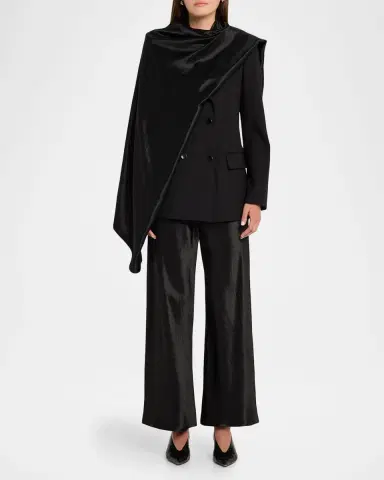 MARIA MCMANUS Double-Breasted Cloak Blazer | Thumbnail 6