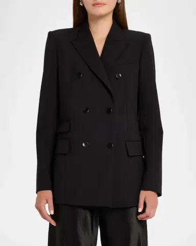 MARIA MCMANUS Double-Breasted Cloak Blazer | Thumbnail 8