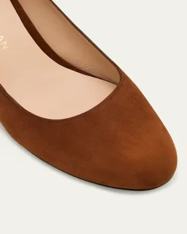 Stuart Weitzman 60mm Babette Suede Pumps | Thumbnail 2