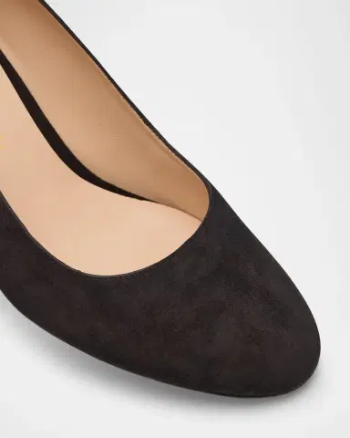 Stuart Weitzman 60mm Babette Suede Pumps | Thumbnail 14