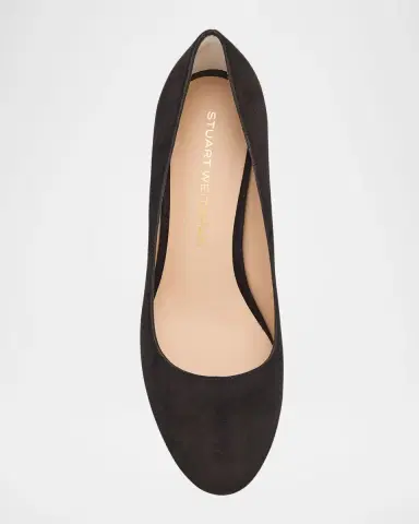 Stuart Weitzman 60mm Babette Suede Pumps | Thumbnail 15