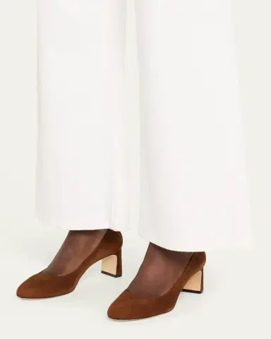 Stuart Weitzman 60mm Babette Suede Pumps | Thumbnail 3