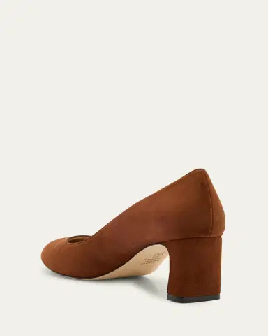 Stuart Weitzman 60mm Babette Suede Pumps | Thumbnail 5