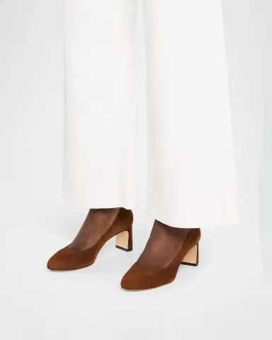 Stuart Weitzman 60mm Babette Suede Pumps | Thumbnail 6