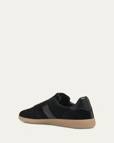 Tom Ford Men's Suede T Low-Top Sneakers | Thumbnail 2 Tom Ford Men's Suede T Low-Top Sneakers | Thumbnail 2