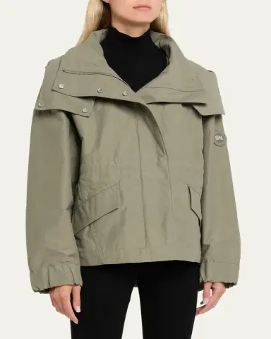 Canada Goose Olivine Oversized Jacket with Removable Hood | Thumbnail 5