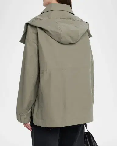 Canada Goose Olivine Oversized Jacket with Removable Hood | Thumbnail 8