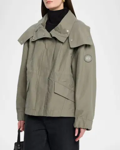 Canada Goose Olivine Oversized Jacket with Removable Hood | Thumbnail 9