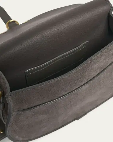 Chloé Marcie Crossbody Bag in Calfskin Suede | Thumbnail 4 Chloé Marcie Crossbody Bag in Calfskin Suede | Thumbnail 4