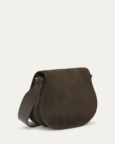 Chloé Marcie Crossbody Bag in Calfskin Suede | Thumbnail 7 Chloé Marcie Crossbody Bag in Calfskin Suede | Thumbnail 7