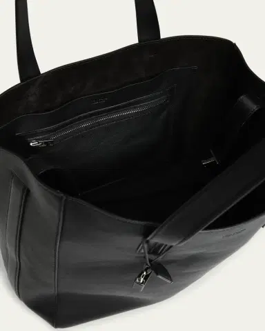 Tom Ford Men's Natural Leather North-South Tote Bag | Thumbnail 4